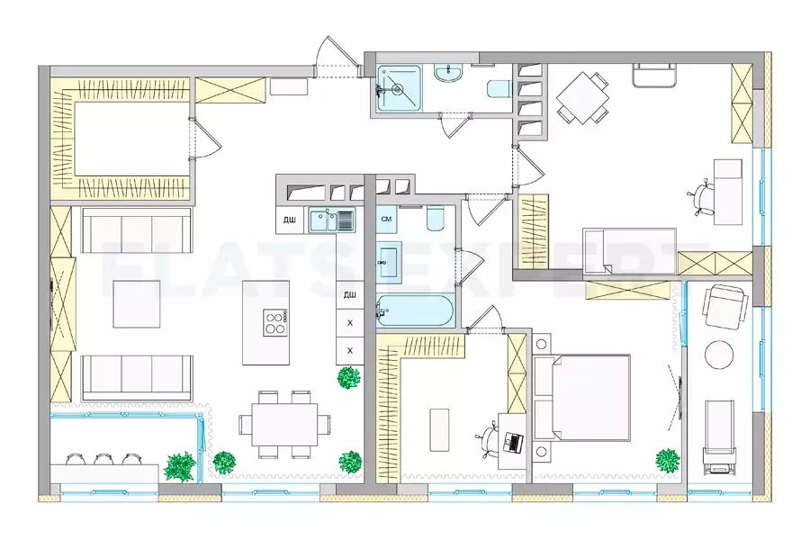 Перепланування квартири